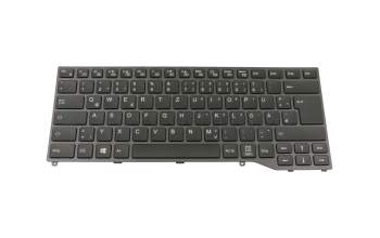 CP724726-05 original Fujitsu clavier DE (allemand) noir/noir abattue