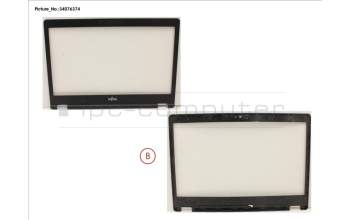 Fujitsu CP793001-XX LCD FRONT COVER (W/O CAM)