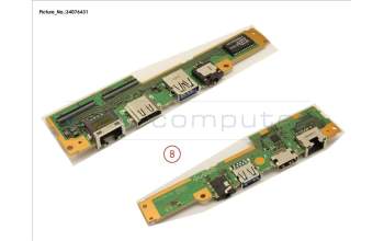 Fujitsu CP793919-XX SUB BOARD, AUDIO/USB/LAN