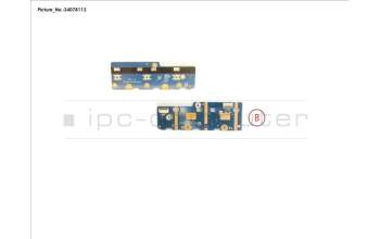 Fujitsu CP795022-XX SUB BOARD, TP BUTTONS