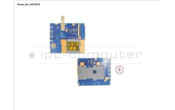 Fujitsu CP801290-XX SUB BOARD, SMARTCARD/LED