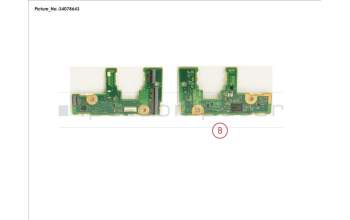 Fujitsu CP808408-XX SUBBOARD, CAMERAS QN