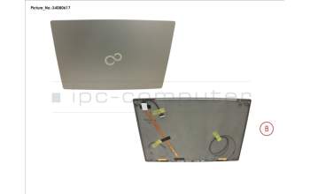 Fujitsu CP809898-XX LCD BACK COVER ASSY EVO(W/ HELLO)