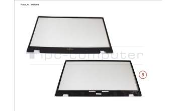 Fujitsu CP827177-XX LCD FRONT COVER (W/O CAM)