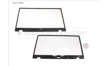 Fujitsu CP829277-XX LCD FRONT COVER (W/ HELLO)