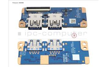 Fujitsu CP837931-XX SUB BOARD,USB