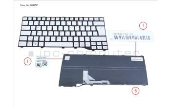 Fujitsu CP842198-XX KEYBOARD WHITE GERMAN WIN11 (NEW_FN)