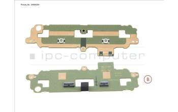 Fujitsu CP847554-XX SUB BOARD, TP BUTTONS