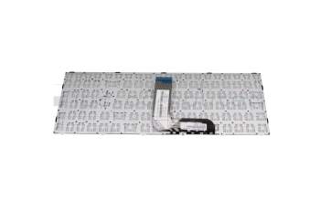 Clavier DE (allemand) moir/blanc/noir blanc original pour Wortmann Terra Mobile 1516T EDU (NJ50MU)