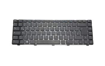 Clavier DE (allemand) noir/noir brillant original pour Dell Latitude 14 (3440)