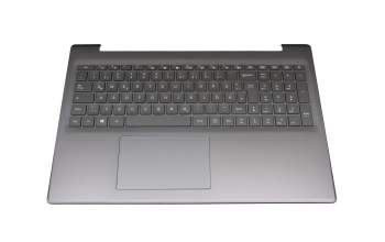 Clavier incl. topcase DE (allemand) anthracite/anthracite original pour Medion Akoya P17601 (M17WKN)