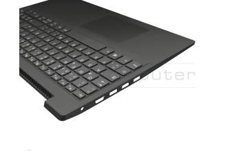 Clavier incl. topcase DE (allemand) gris/gris original pour Lenovo V15-IWL (81YE)