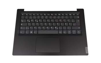 Clavier incl. topcase DE (allemand) gris/noir original pour Lenovo IdeaPad S145-14IWL (81MU)