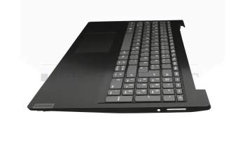 Clavier incl. topcase DE (allemand) gris/noir original pour Lenovo IdeaPad S145-15API (81V7)