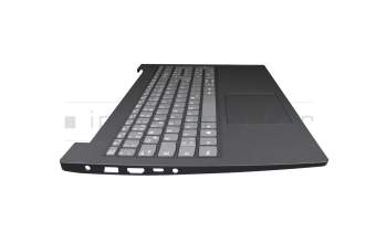 Clavier incl. topcase DE (allemand) gris/noir original pour Lenovo V15 G2-ALC (82KD)