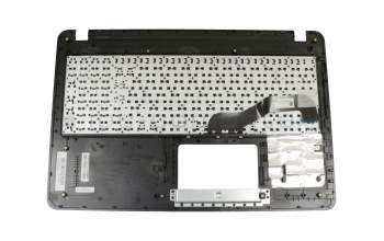 Clavier incl. topcase DE (allemand) noir/argent original pour Asus VivoBook X540MA