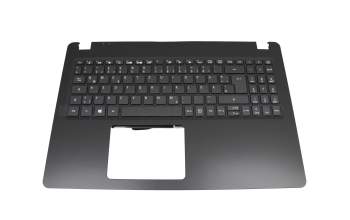 Clavier incl. topcase DE (allemand) noir/noir original pour Acer Extensa (EX215-52)