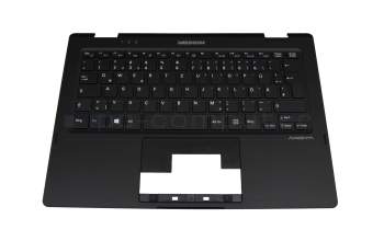 Clavier incl. topcase DE (allemand) noir/noir original pour Medion Akoya E2293 (YS11G)