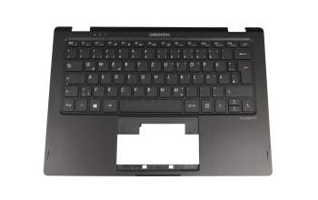 Clavier incl. topcase DE (allemand) noir/noir original pour Medion Akoya E3221 (YS13G)