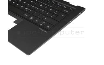 Clavier incl. topcase DE (allemand) noir/noir original pour Medion Akoya E3221 (YS13G)