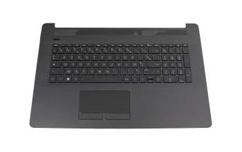 Clavier incl. topcase FR (français) noir/noir (PTP/sans DVD) original pour HP 17-ca2000