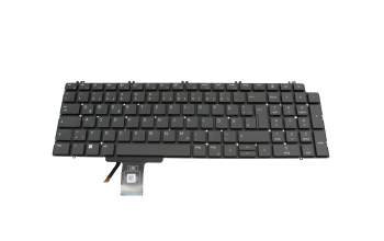 DLM19L56D0J698W original Dell clavier DE (allemand) gris/noir avec rétro-éclairage