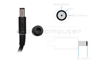 Dell Latitude 15 (E6540) original Chargeur 240,0 watts mince