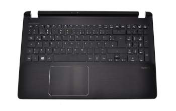 EAZRK002010-1 original Acer clavier incl. topcase DE (allemand) noir/noir