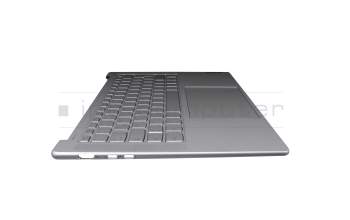 ET2LQ000210XYD original Lenovo clavier incl. topcase DE (allemand) gris/gris avec rétro-éclairage