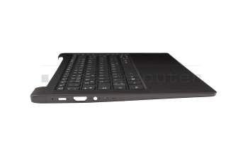 ET2UZ000200 original Lenovo clavier incl. topcase DE (allemand) gris foncé/gris avec rétro-éclairage