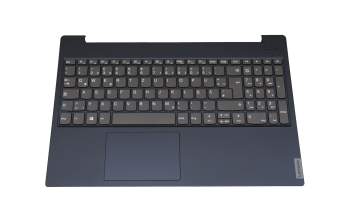 FA2GC000820 original Lenovo clavier incl. topcase DE (allemand) gris/bleu