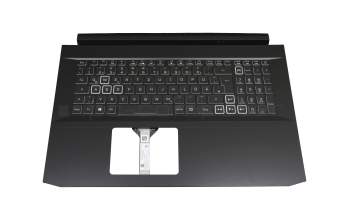 FA326000A00-3 original Acer clavier incl. topcase DE (allemand) noir/noir avec rétro-éclairage