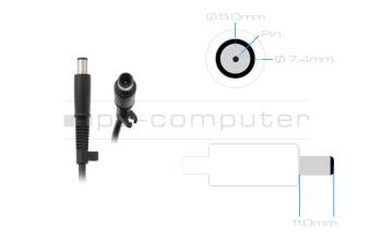 FMV-AC509 Fujitsu chargeur 230 watts de Delta Electronics