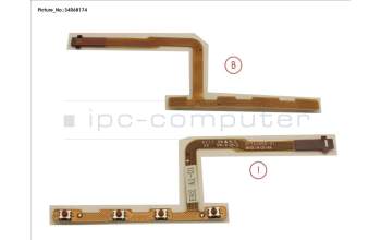 Fujitsu FUJ:CP744552-XX SUB BOARD, APPL. BUTTONS INCL. FPC