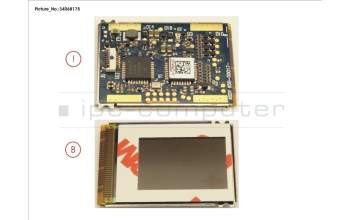 Fujitsu FUJ:CP745423-XX SUB BOARD, FINGERPRINT