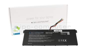 IPC-Computer batterie 11.25V (Type AP19B8K) compatible avec Acer 3INP5/82/70 à 39Wh