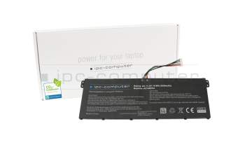 IPC-Computer batterie 11.4V (Type AC14B18J) compatible avec Acer AC14B18J à 41Wh