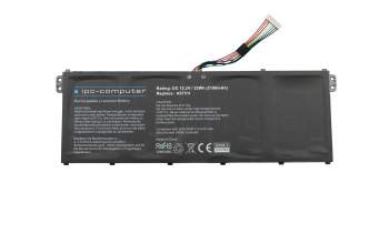 IPC-Computer batterie 32Wh AC14B8K (15,2V / 2100mAh) compatible avec Acer TravelMate P2 (P2410-G2-M)