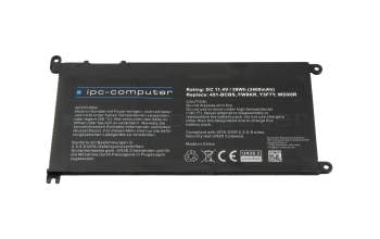 IPC-Computer batterie 39Wh compatible avec Dell Inspiron 17 (5767)