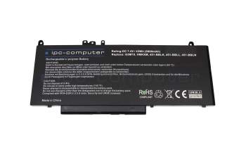 IPC-Computer batterie 43Wh compatible avec Dell Latitude 12 (E5250)