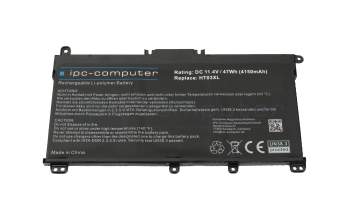 IPC-Computer batterie 47Wh compatible avec HP 14s-dq1000