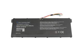 IPC-Computer batterie 55Wh compatible avec Acer Spin 3 (SP313-51N)