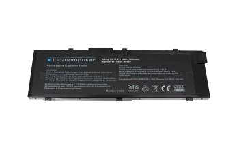 IPC-Computer batterie compatible avec Dell 01V0PP à 80Wh