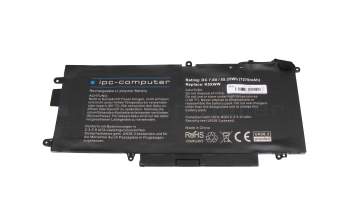 IPC-Computer batterie compatible avec Dell 0725KY à 55,25Wh