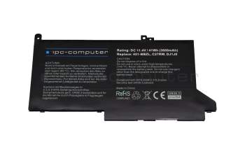 IPC-Computer batterie compatible avec Dell 09W9MX à 41Wh