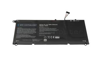 IPC-Computer batterie compatible avec Dell 0DRRP à 59,28Wh