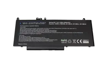 IPC-Computer batterie compatible avec Dell 5XFWC à 43Wh