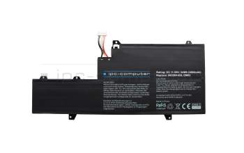 IPC-Computer batterie compatible avec HP 863167-1B1 à 44Wh