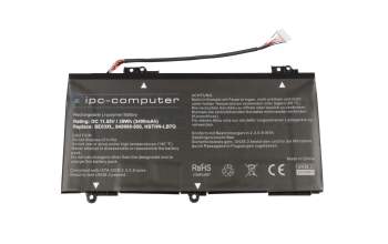 IPC-Computer batterie compatible avec HP TPN-Q171 à 39Wh