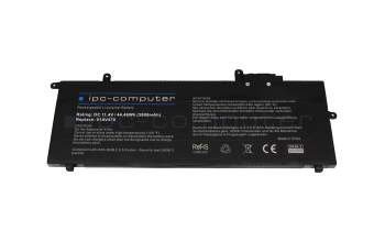 IPC-Computer batterie compatible avec Lenovo 3ICP6/38/64-2 à 44,4Wh